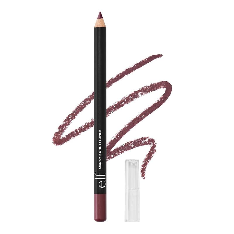 e.l.f. e.l.f. Smoky Kohl Eyeliner, Eye Pencil For Creating Long-Lasting, Bold, High-Pigmented Makeup Looks, Vegan & Cruelty-Free, Plum & Go