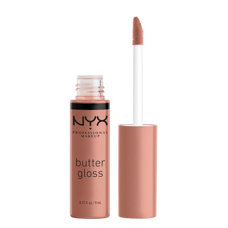 NYX PROFESSIONAL MAKEUP NYX PROFESSIONAL MAKEUP Butter Gloss, Non-Sticky Lip Gloss - Madeleine (Mid-Tone Nude)
