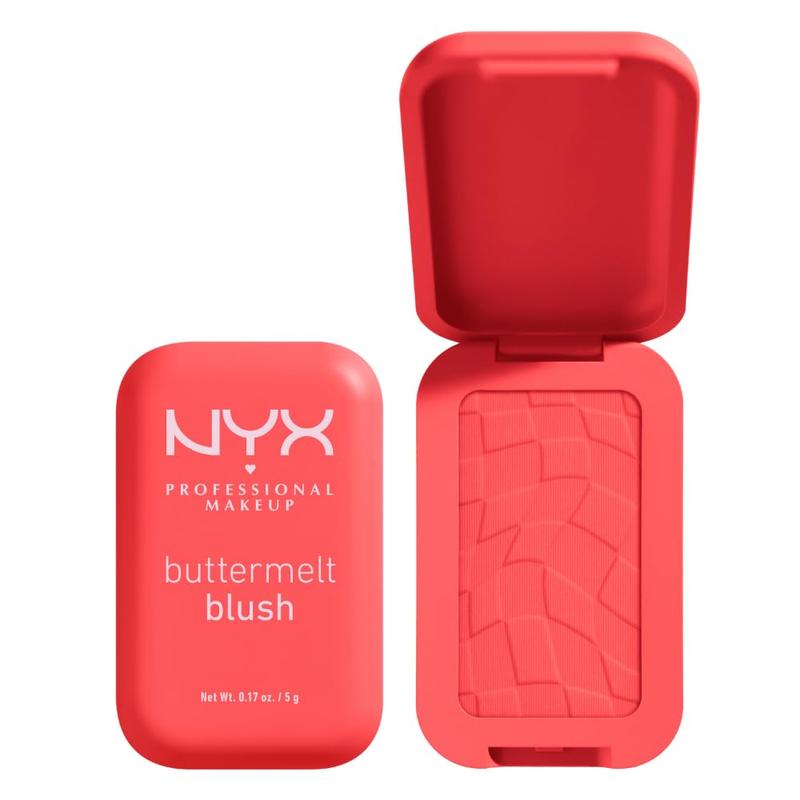 NYX PROFESSIONAL MAKEUP NYX PROFESSIONAL MAKEUP Buttermelt Powder Blush, Fade and Transfer-Resistant Blush, Up to 12HR Make Up Wear, Vegan Formula - Had Butta