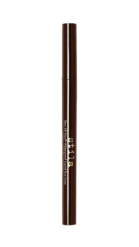 stila Waterproof Liquid Eye Liner, Stay All Day Makeup with Fine Brush Tip Lasting Satin Finish, Smudge-Proof & Transfer-Resistant