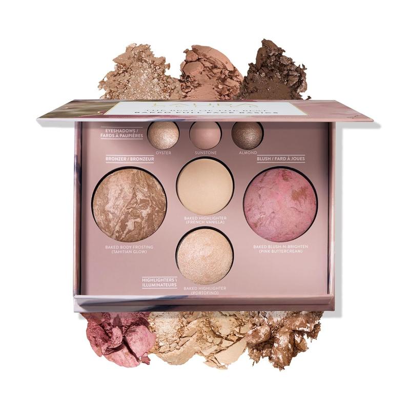 LAURA GELLER NEW YORK LAURA GELLER NEW YORK The Best of the Best Baked Palette - Full Size - Includes Bronzer, Blush, 2 Highlighters and 3 Eyeshadows - Travel-Friendly