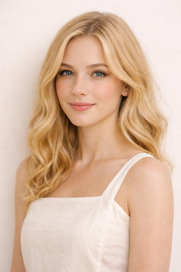 Warm Blonde hair color for Light Spring — Soft Waves | color analysis hair guide