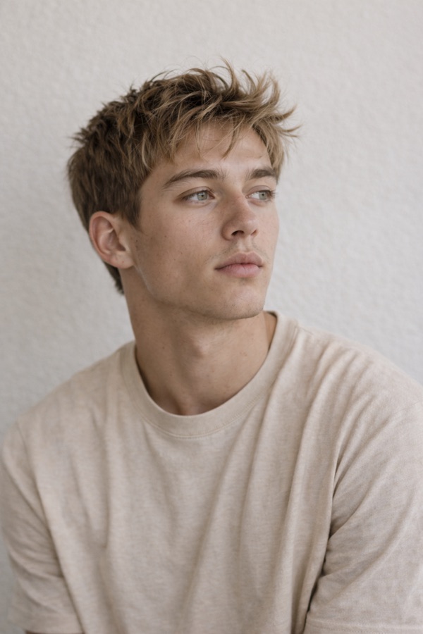 Light Golden Brown hair color for True Spring — Textured Crop | color analysis hair guide